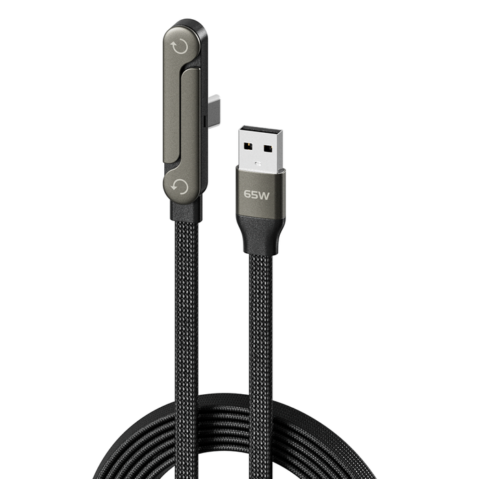 Invisible Holder Charger Cable with Stand -  Super Fast Charging 240W